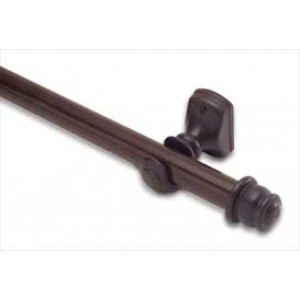 VARAO CORTINA 19MM 1,5MT IMBUIA