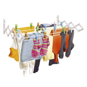 VARAL SANFONADO EM ACO 1,00 MT