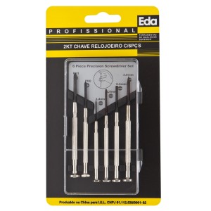 JG CHAVE PRECISAO 6PCS EDA 2KT