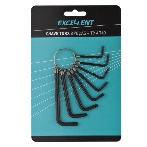 JG CHAVE TORX 8PCS ARGOLA EDA 6OC