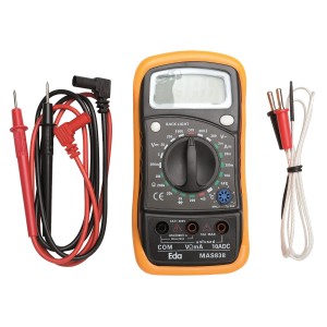 MULTIMETRO DIGITAL C/SENSOR DE TEMP 9KD