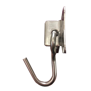 GANCHO REDE P/PARAFUSAR 7,0MM ZIN PCT 12