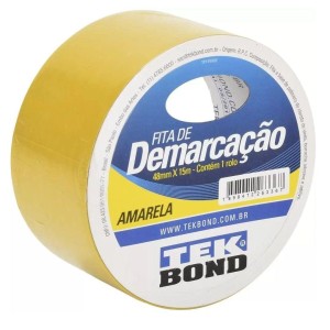 FITA DE DEMARCACAO AMAR. 48MMX15M TEKBOND