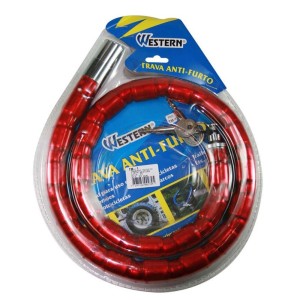 CADEADO MOTO FLEXIVEL WESTERN TM-1