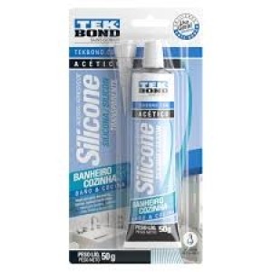 SILICONE ACET. TEKBOND TRANSP.  50G BAN/COZ