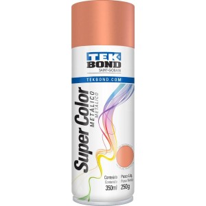 TINTA SPRAY ROSE GOLD METALICO 350ML TEKBOND