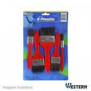 KIT 5 PINCEIS P-05 WESTERN