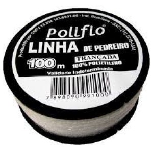 LINHA PEDREIRO POLIFIO TRANÇADA 100MTS