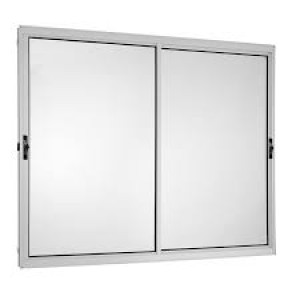 JANELA 2F S/GRADE 100 X 120 ALUMINIO