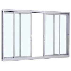 JANELA 4F S/GRADE 100 X 150 ALUMINIO