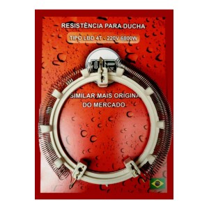 RESIST. WR L&C BELLA DUCHA 220V/6800W