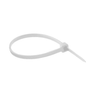 ABRAC. NYLON BRANCA 4,8X350MM PCT 100