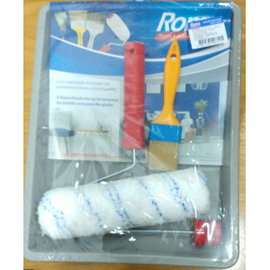 KIT LÃ 23CM P/PINTURA 3 PCS ROMA