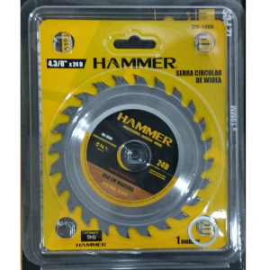 SERRA CIRC MAD 24 DENTES 4 3/8 HAMMER