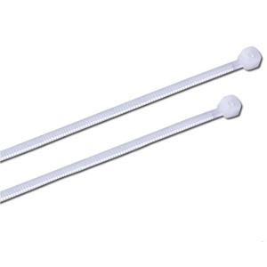 ABRAC. NYLON BRANCA 4,8X300MM PCT 100