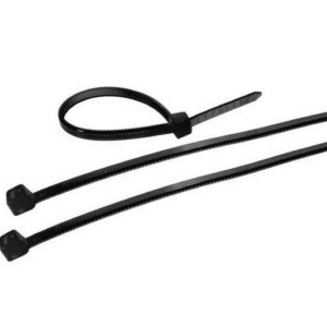 ABRAC. NYLON PRETA 4,8X200MM PCT 100