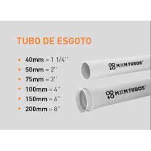 TUBO PVC ESG. MXTUBOS   75MM