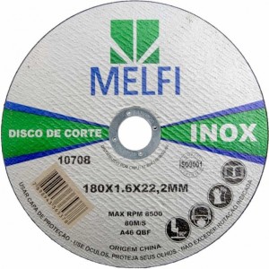 DISCO CORTE MELFI INOX 7