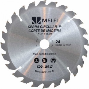 SERRA CIRC. MAD. GRANDE 24D WIDEA 7.1/4'' MELFI