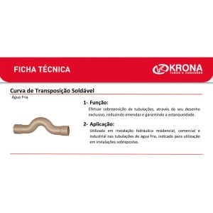 CURVA SOLD TRANSPOSICAO KRONA 3/4 PCT 20