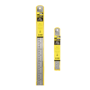 REGUA DE ACO INOX 30CM EDA 2JH