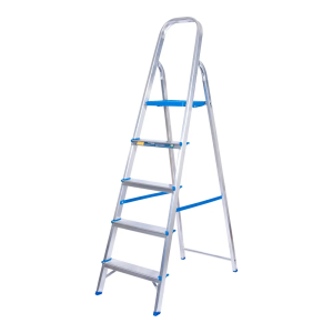 ESCADA DE ALUMINIO  5 DEGRAUS ALUMASA