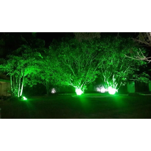 REFLETOR SLIM LED 30W VERDE GALAXY