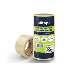 FITA P/EMBALAGEM TRANSPARENTE 48MMX45M