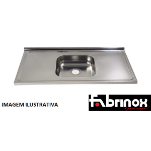 PIA INOX 1,50MT COM CUBA