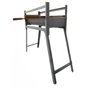 CHURRAS GALVANIZADA 55X27X72CM ALT DOBRAVEL