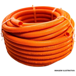 CONDUITE PEAD LARANJA 3/4 50MTS TUBOS BRAVO