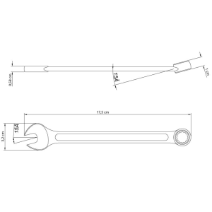 CHAVE COMBINADA 14MM TRAMONTINA