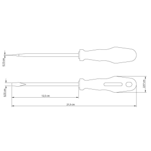 CHAVE FENDA ACO ESPECIAL 3/16X5 TRAMONTINA