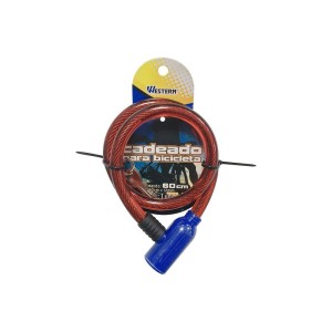 CADEADO BICICLETA FLEXIVEL WESTERN CD-35