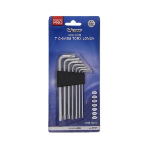 JG CHAVE TORX 7PCS LONGA COM FURO WESTERN 1995