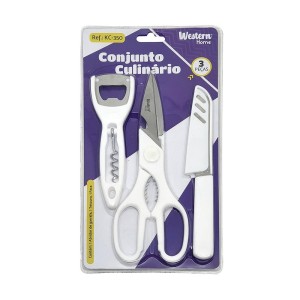 KIT CULINARIO 3PCS WESTERN KC-350