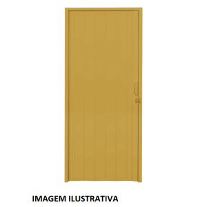 PORTA SANFONADA PLASTILIT 0,70 CEREJEIRA