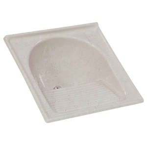 TANQUE MARMORE SINT. 60X60 BRANCO