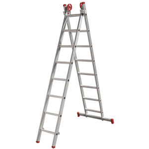 ESCADA EXTENSIVA ALUMINIO 7X2 BOTAFOGO