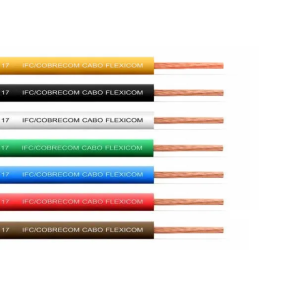 FIO FLEXIVEL  2,5MM 100 METROS COBRECOM AZUL