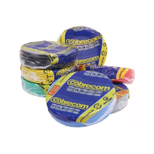 FIO FLEXIVEL 6,0MM 100 METROS COBRECOM AZUL