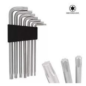 JG CHAVE TORX LONGA S FURO 7PC WESTERN 1979