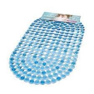 TAPETE BOX BANHEIRO C/ VENTOZA 65X35CM WESTERN