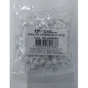 FIXA FIO 2 PARALELO 10/12 100PC