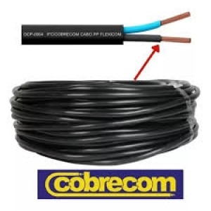 FIO CABO PP 2,5MM 2CB 100 METROS COBRECOM