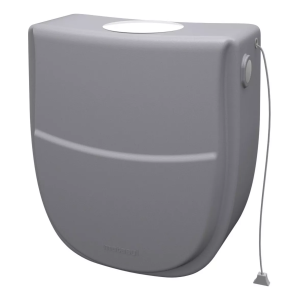 CAIXA DESCARGA METASUL INOVA CINZA CLARO