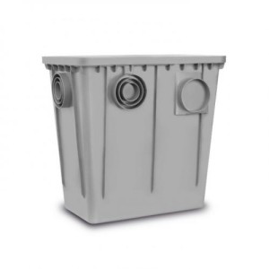 CAIXA GORDURA ROMA CINZA 52 LT 52X33X51CM