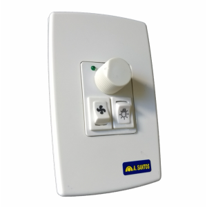 CONTROLE VENT/LAMP ROTATIVO ASANTOS