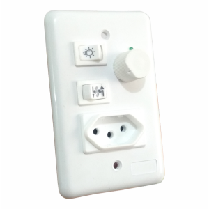 CONTROLE VENT. C/ TOMADA ASANTOS