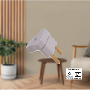 ILUMI 1427PCT PLUGUE FORTE 2P 10A PCT 10